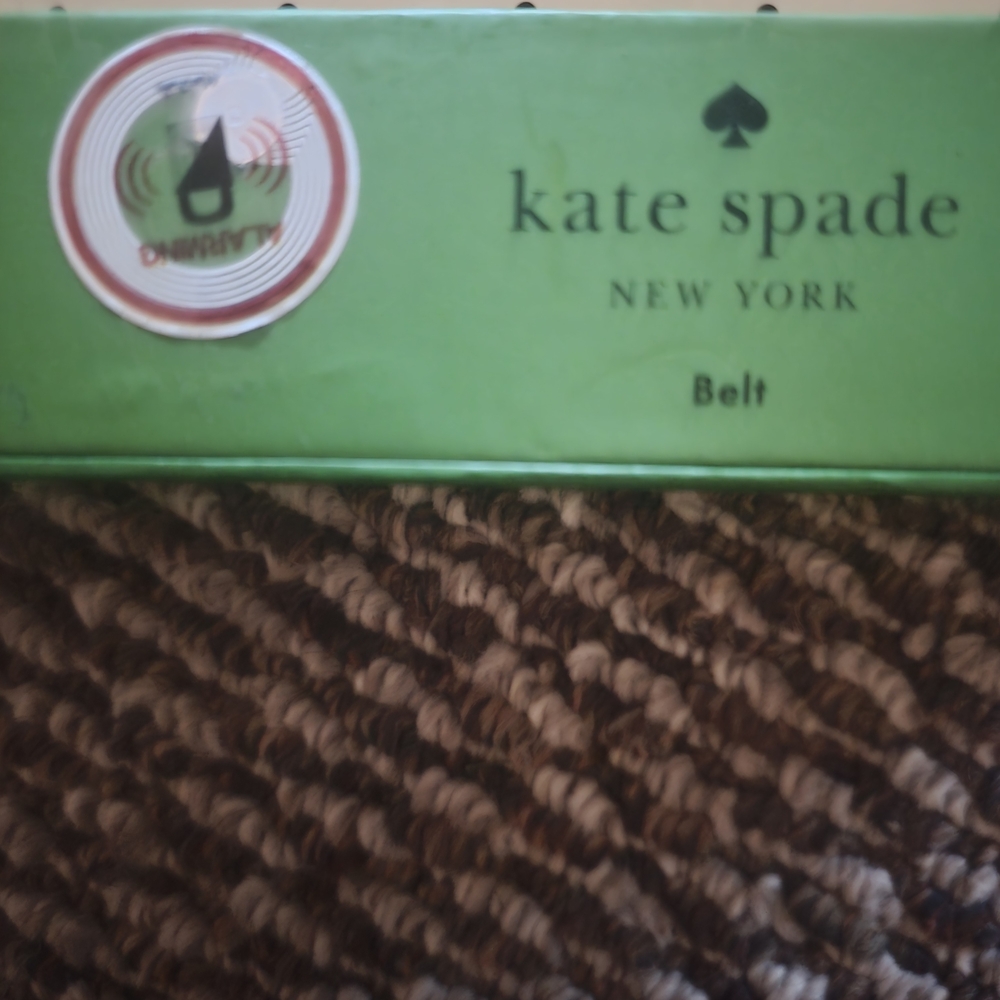🆕️Kate Spade Black Belt with Sparkling Heart Buckle - Picture 4 of 6